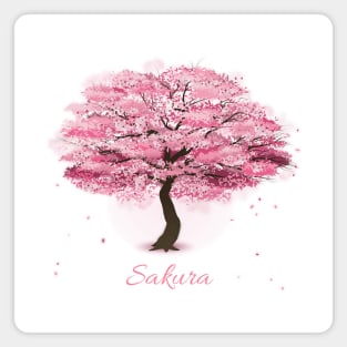 Sakura Tree Blossom Magnet